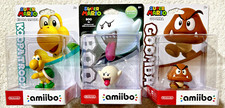 AMIIBO SUPER MARIO BOO / GOOMBA / KOOPA TROOPA NINTENDO SWITCH **NUEVO**