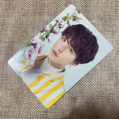 BTS SUGA 7/8 [Love Yourself World Tour] Official Mini Photocard