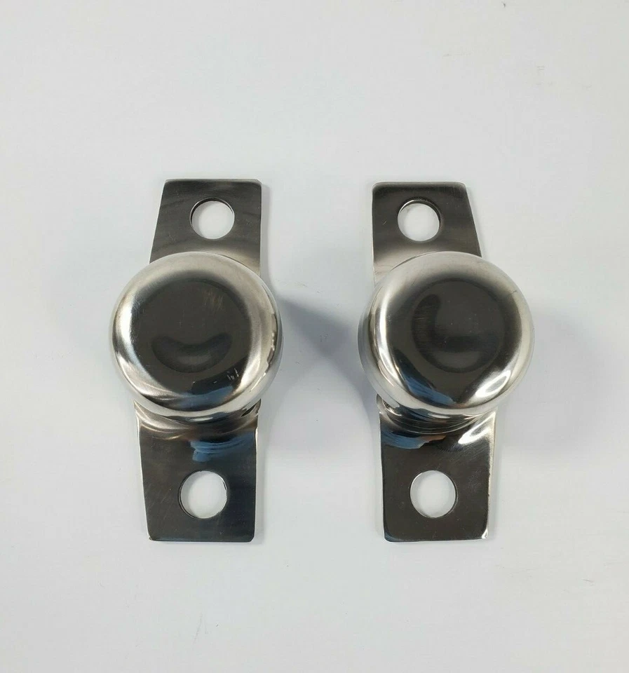 Bisagras pivotantes de puerta trasera de acero inoxidable para camioneta Ford Styleside 1964-1972 Foto 2 de 3