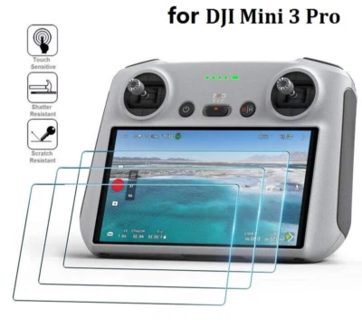 RATZETRADE Für DJI Mini 3 Pro - Bildschirm Schutz Glas Screen Protector *DE* Anti Kratz