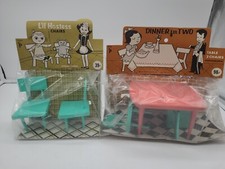 L'il Hostess Doll Table  Chairs Set by Payton Products Vintage
