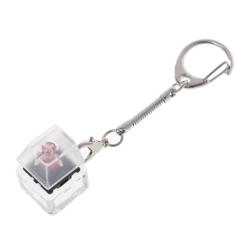 1-Key Mechanical Keyboard with Transparent Keycap for Switch Tester and Key Testing