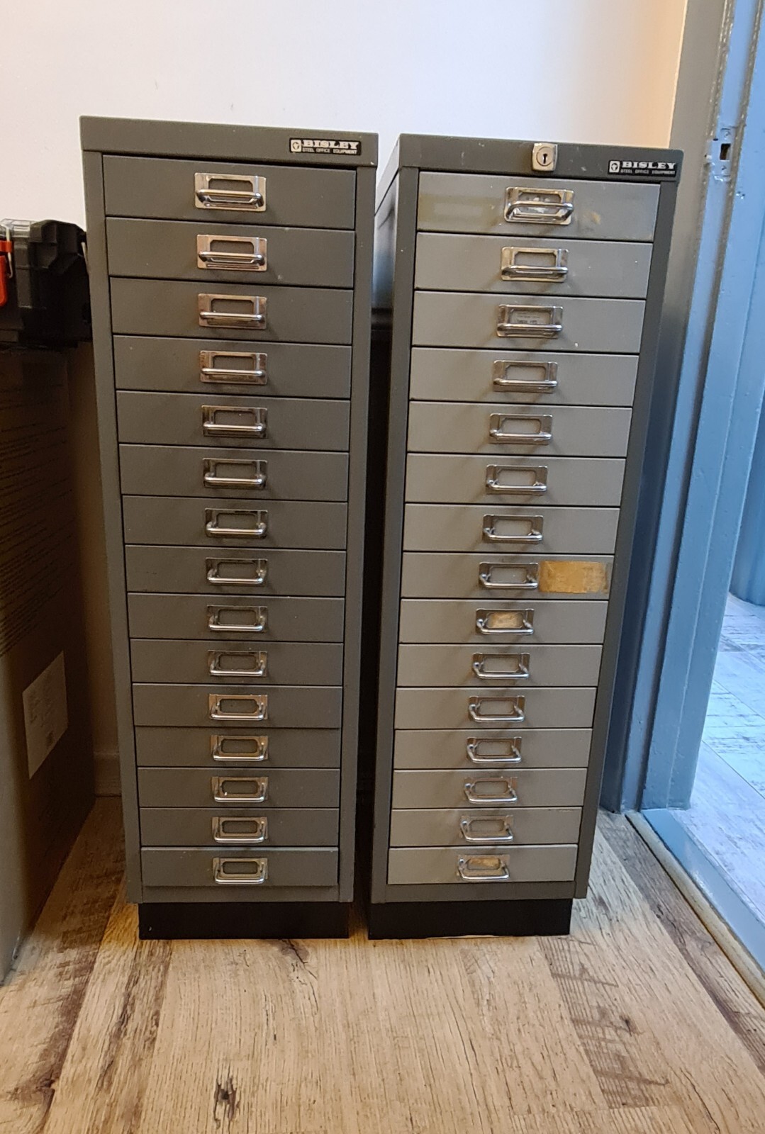 2 X Vintage Bisley Filing eBay