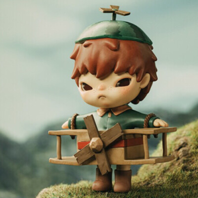 POP MART x HIRONO Little Mischief Series The Aviator Mini Figure