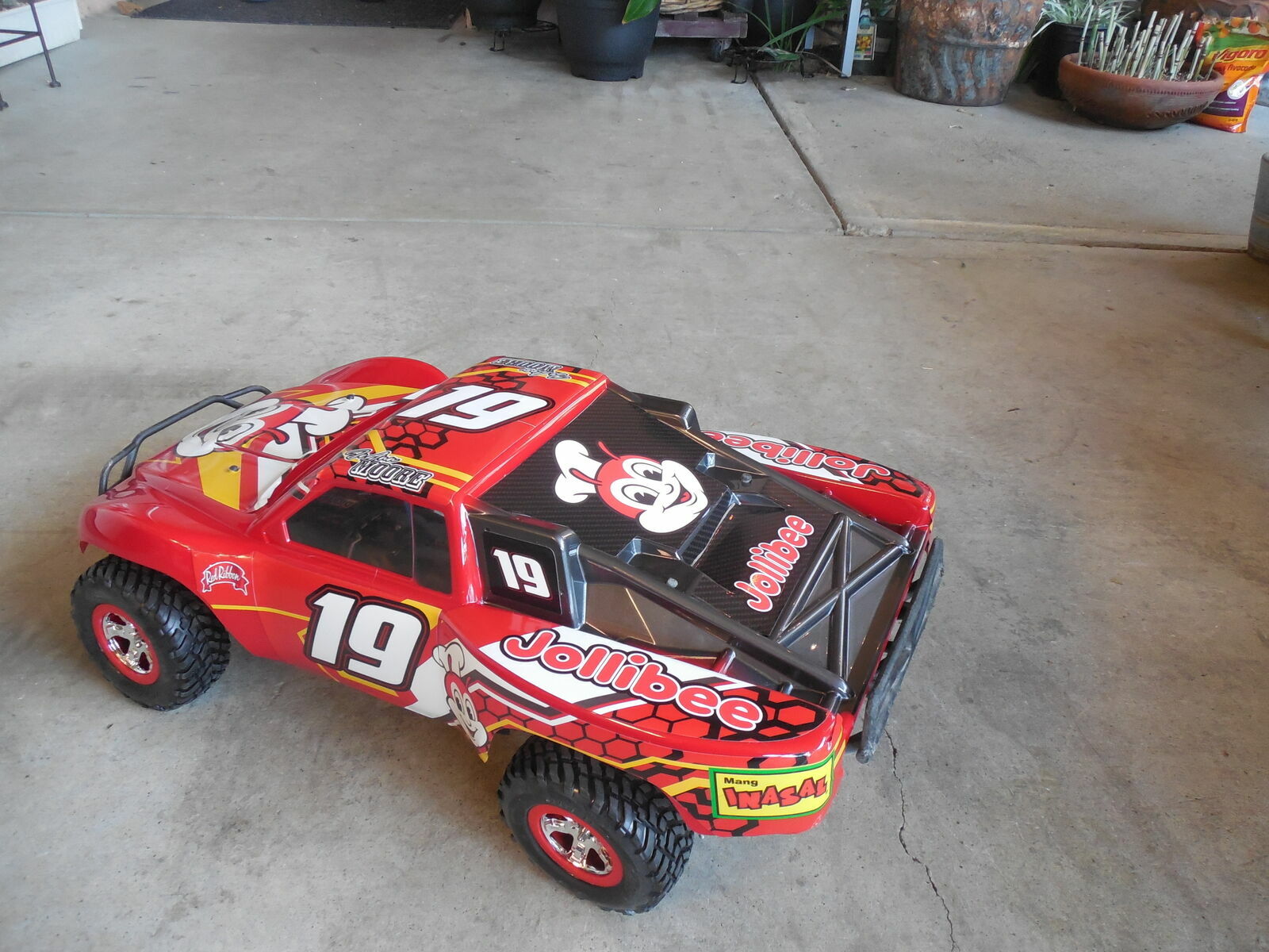 TRAXXAS SLASH jollibee Theme wrap decals stickers STOCK 2WD SLASH BODY