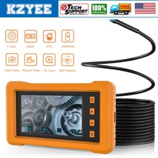 KZYEE 1080P HD Digital Borescope Endoscope Camera 16.4FT 5.5mm 6 LEDS Inspection