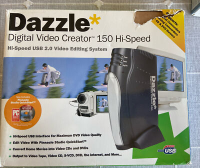 Dazzle Digital Video Creator 150 Hi-Speed USB 2 Video Editing System NOSoftware