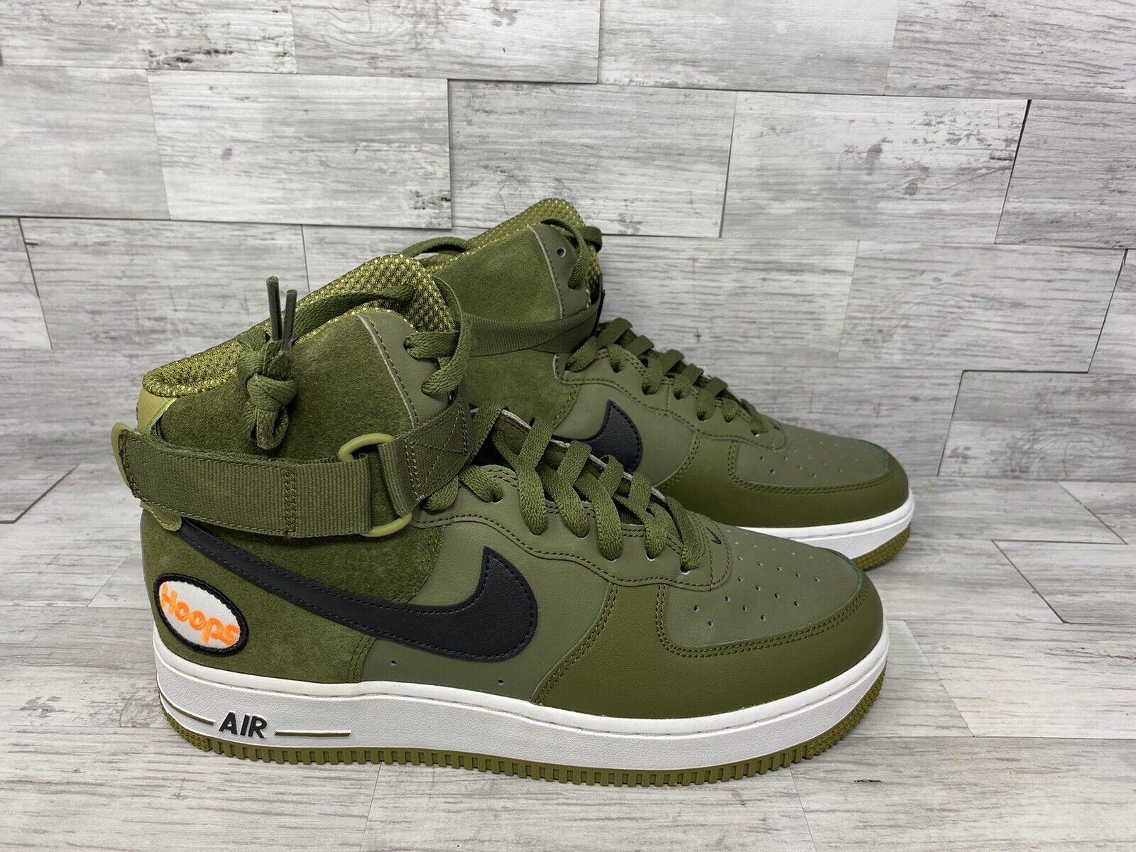 been metro hebzuchtig Nike Air Force 1 High '07 LV8 Hoops Green DH7453 300 Men's Size 9 | eBay