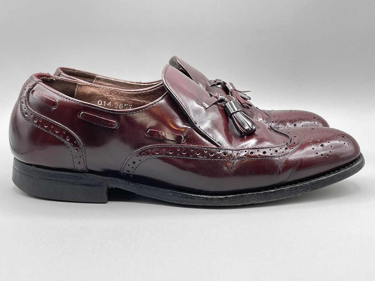 Vintage Stafford Mens Dress Shoes Comfort Loafers 7D  display picture 1