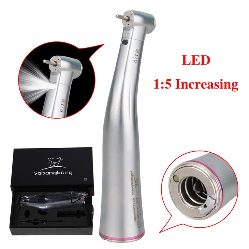 NSK Style Dental Brushless LED Electric Motor 1:5/1:1 Increasing handpiece JL - Picture 19 of 86