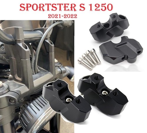 For Sportster S 1250 RH1250S 2021 2022 Handlebar Bar Mount Riser Clamp ...