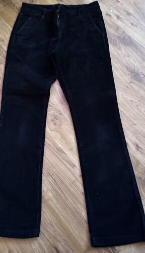 Ladies UK size 8r mid rise black bootcut. cords from next vgc - Picture 3 of 7