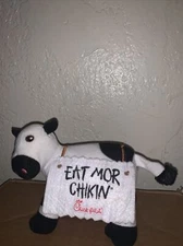 Chick Fil A Cow Eat Mor Chik'n More Chicken Small Plush Stuffed Animal 4"