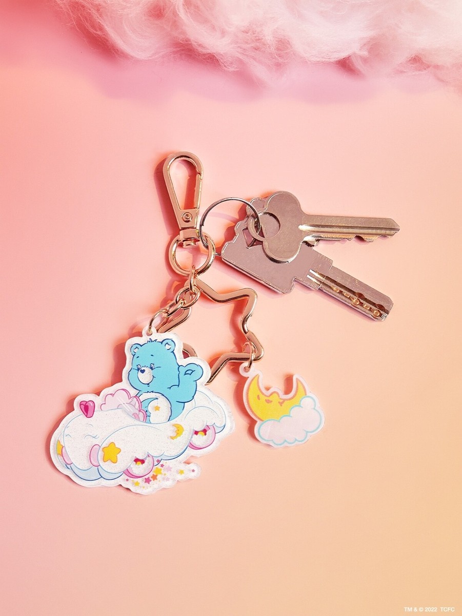 New CARE BEARS Kawaii Cloud Purse Charm 40th Anniversary