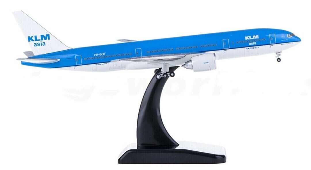 1:400 Hogan KLM BOEING 777-200 Passenger Aircraft Diecast Airplane