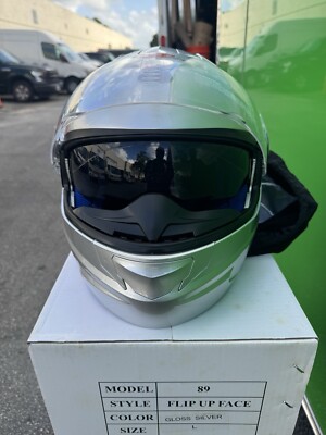 Motorcycle Helmet (Sliver)