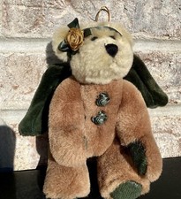 Boyds Bears Investment Archive Collection 1364 Vintage Ornament Green Wing Angel