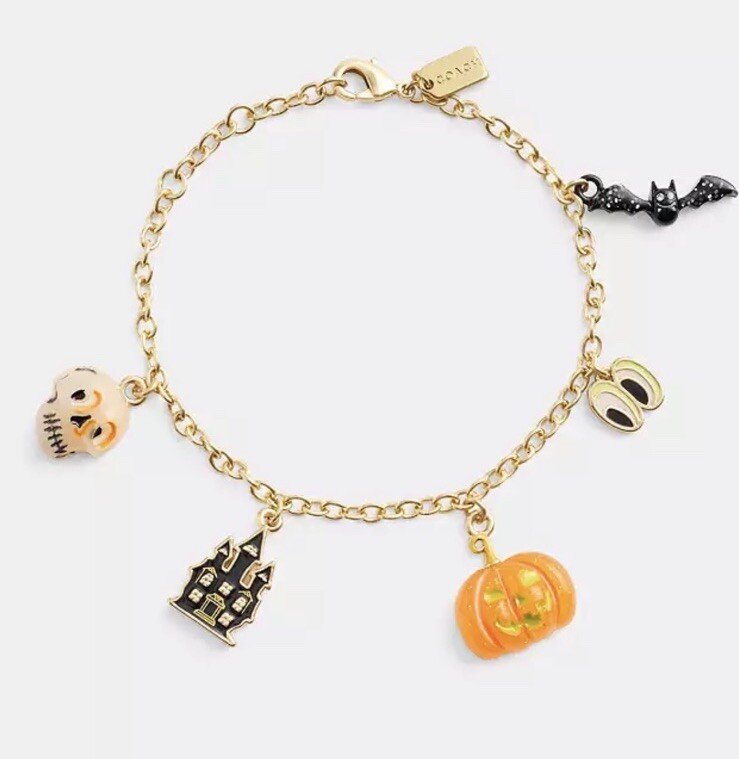 2024 Coach Halloween Charm Bracelet New PUMPKIN HAUNTED  display picture 1