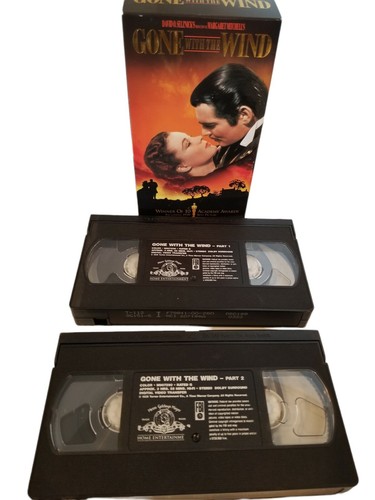 Gone With the Wind, VHS, 1939 , 2 Tape Box Set - 第 1/4 張圖片