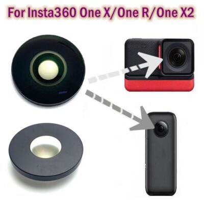 New Lens Glass Optical Fish Eye part for Insta360 One X/One R/One X2 Camera part