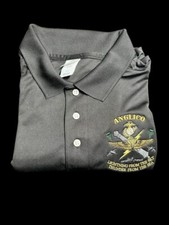 ANGLICO USMC Polo Shirt/ Large 23k Stitches