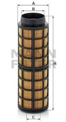 MANN-FILTER Kraftstofffilter für IVECO DAILY CITYS LINE TOURYS VI/Kombi VI