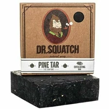Dr. Squatch Pine Tar Soap for Men - 5oz 2 Piece Set!!