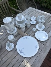 Rosenthal monbijou Blaue Ranke 47 Teile