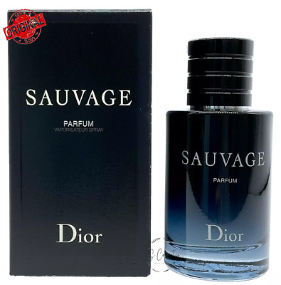 Sauvage by Christian Dior 2 oz. PARFUM Spray for Men- NEW SEALED
