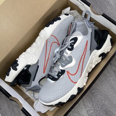 nike react vision grey and orange