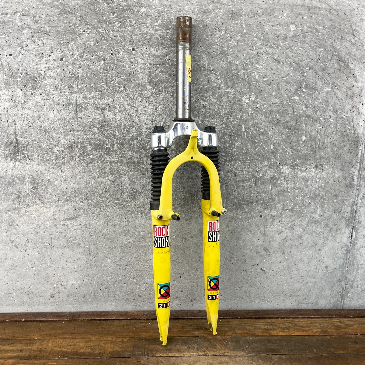 Vintage Rock Shox Quadra 21R Fork 1 1/8 Threadless 26 7.25