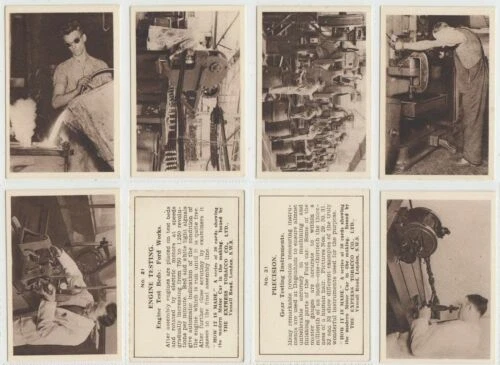 UK Issue Motor Cars/Bikes Original Collectable Cigarette Cards