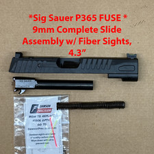 Sig Sauer OEM P365XL P365X P365 P365 Macro XMAC Fuse 9mm 4.3" Slide Optic Cut