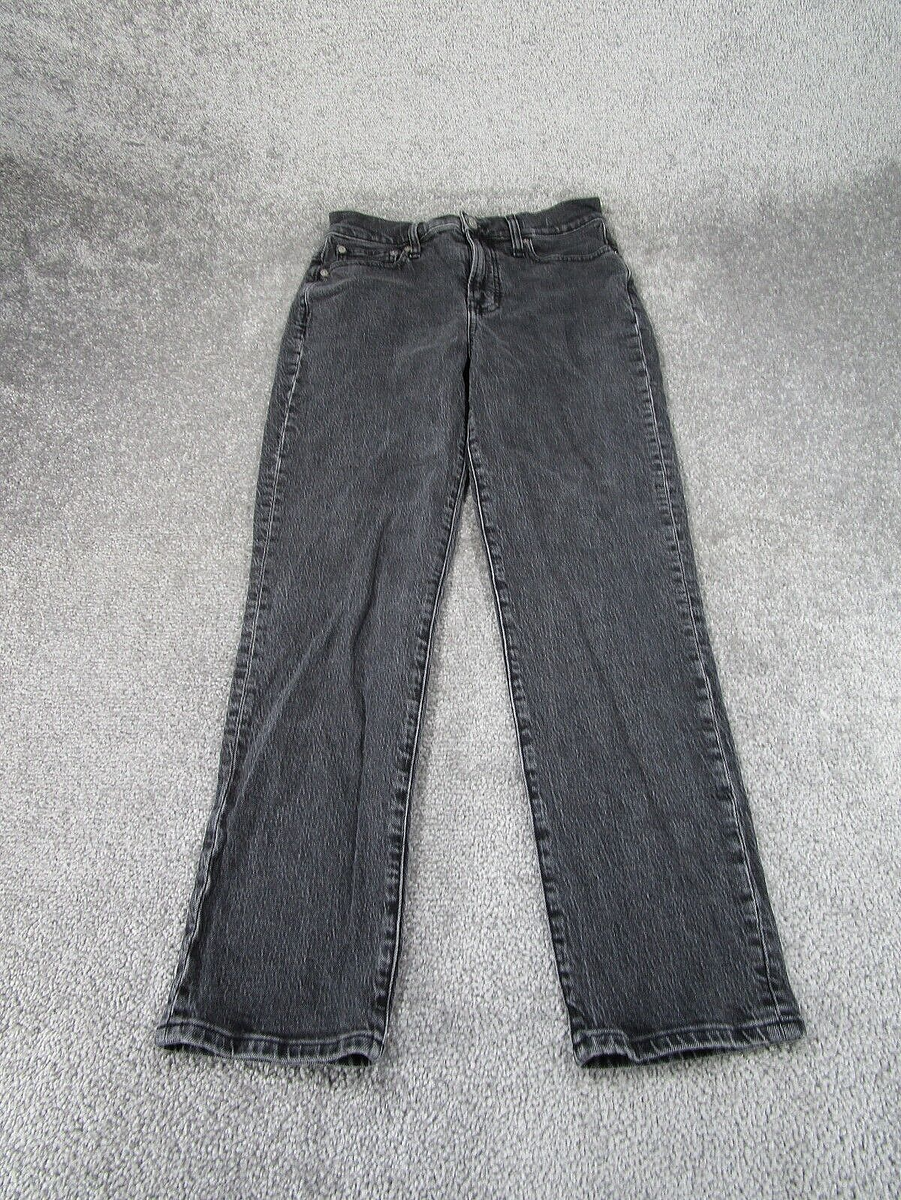 Madewell Jeans Womens 26 The Perfect Vintage Gray Denim Taper