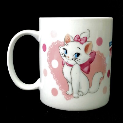 Marie The Aristocats Cat Cute Coffee Mug Ceramic Cafe Tea Cup Disney Anime M1