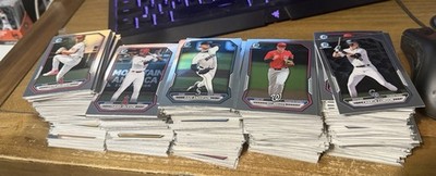 2026 Bowman Chrome Lot - 1st Bowman and Prospects - NO BASE PAPER - x500 Cards