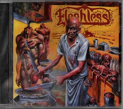 FLESHLESS-DEVOURED BEYOND RECOGNITION-CD-death-metal-amputated-dying fetus