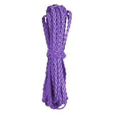 Flat Braided Leather Cord 5mm 5m Dark Purple Craft Strip for Jewelry 16.4ft