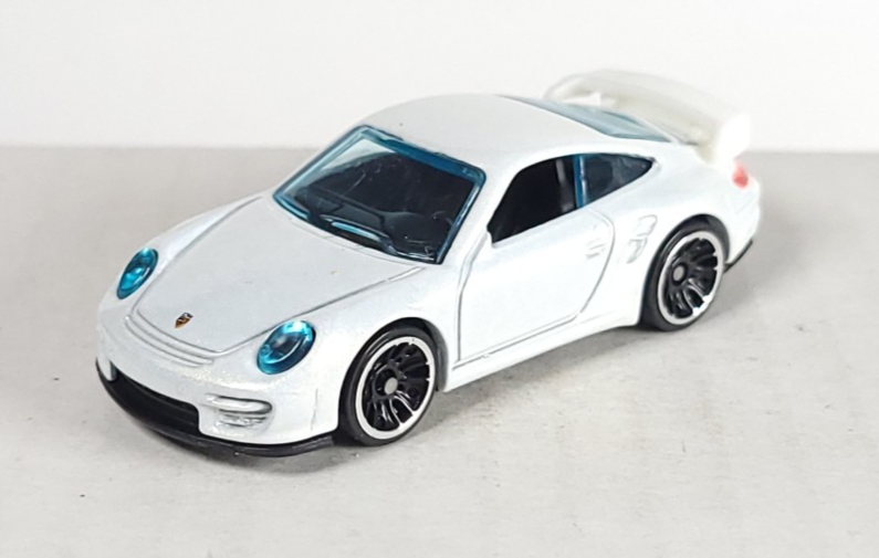 Hot Wheels loose Porsche 911 GT2 white Nightburnerz | eBay