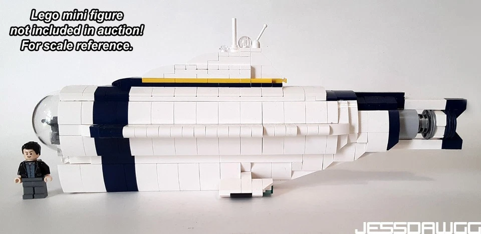 623 pieces Brick blocks Cyclops Submarine The Subnautica game A0525 sea ocean - Image 3 of 4