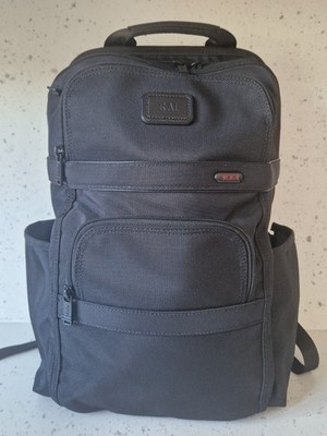 TUMI ALPHA 3 kurzer Rucksack schwarz Nylon