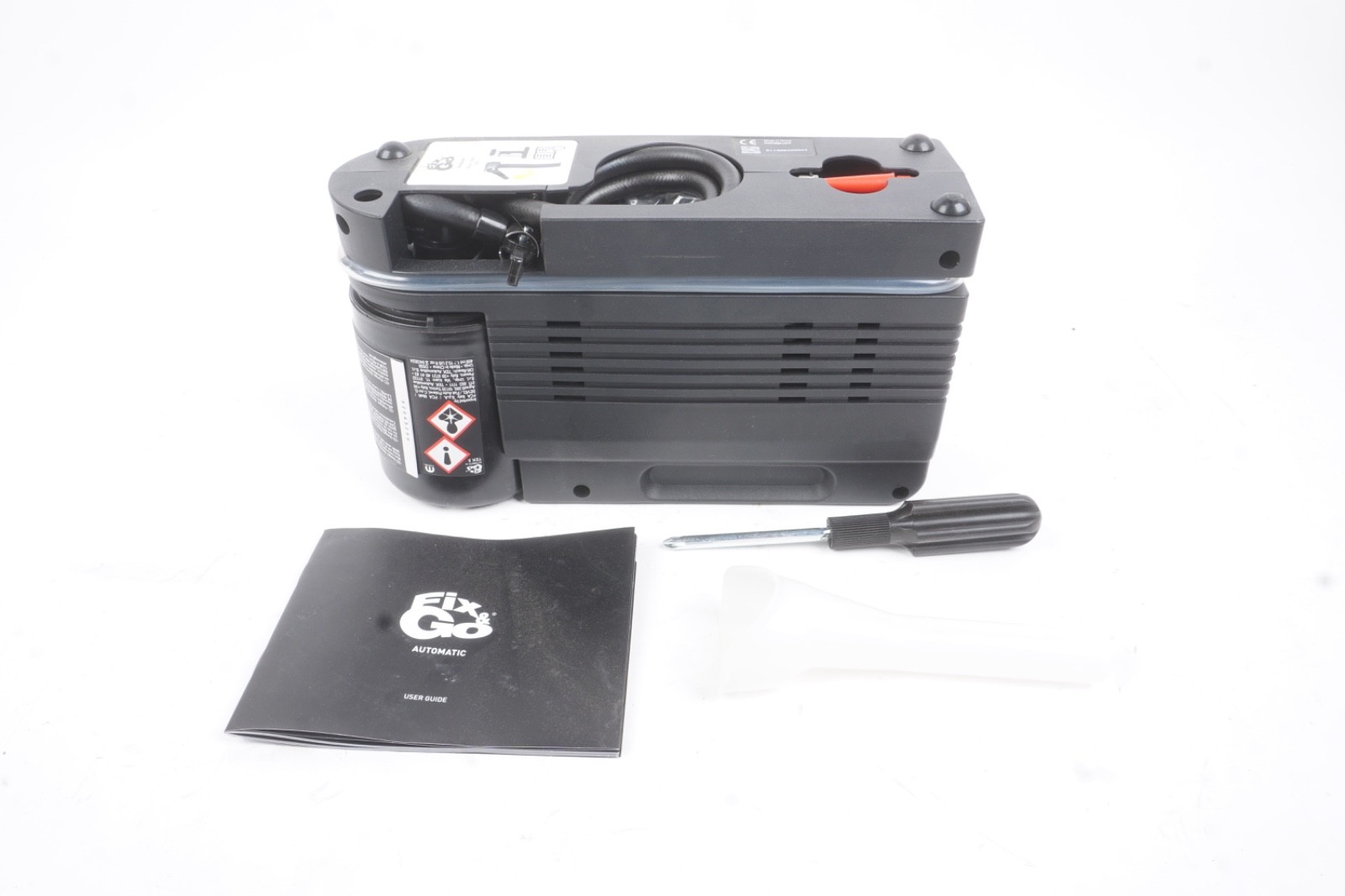 2014 - 2017 Maserati Quattroporte Tire Inflator Air Compressor Pump Black OEM