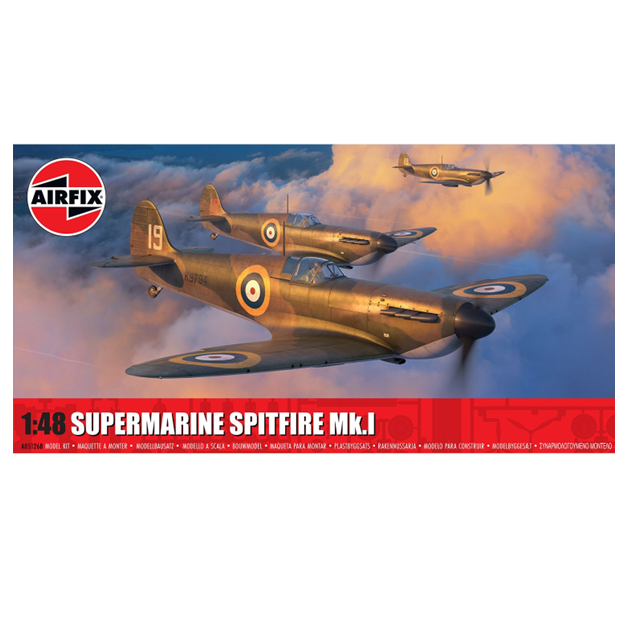 Airfix A05126B Supermarine Spitfire Mk.I 1:48 Scale Kit