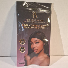 The Du-Band Edge Compression Protection Headband, Black, Adjustable Breathable