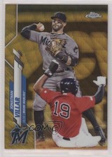 2020 Topps Chrome Gold Wave Refractor 13/50 Jonathan Villar #75 1e9z