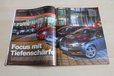 Auto Motor und Sport 01/2014 Ford Focus 1.5 Ecoboost Titanium mit 150PS besser a