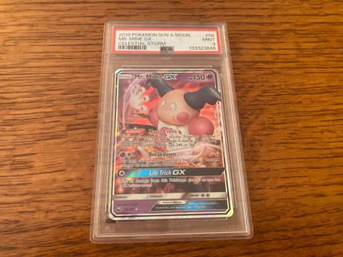 Mr. Mime-GX graded PSA 9 for sale on eBay