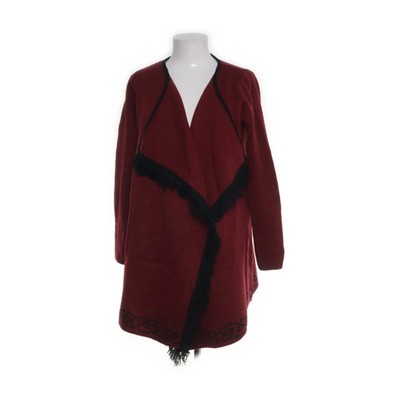 Black Premium, Strickjacke, Damen, Größe: S, Rot/Schwarz/Mehrfarbig, Acryl #puP