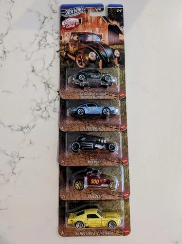Hot Wheels Silver Series Vintage Club Set of 5 HRT81-956H