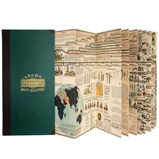 Vintage Adams Synchronological Chart or Map o...
